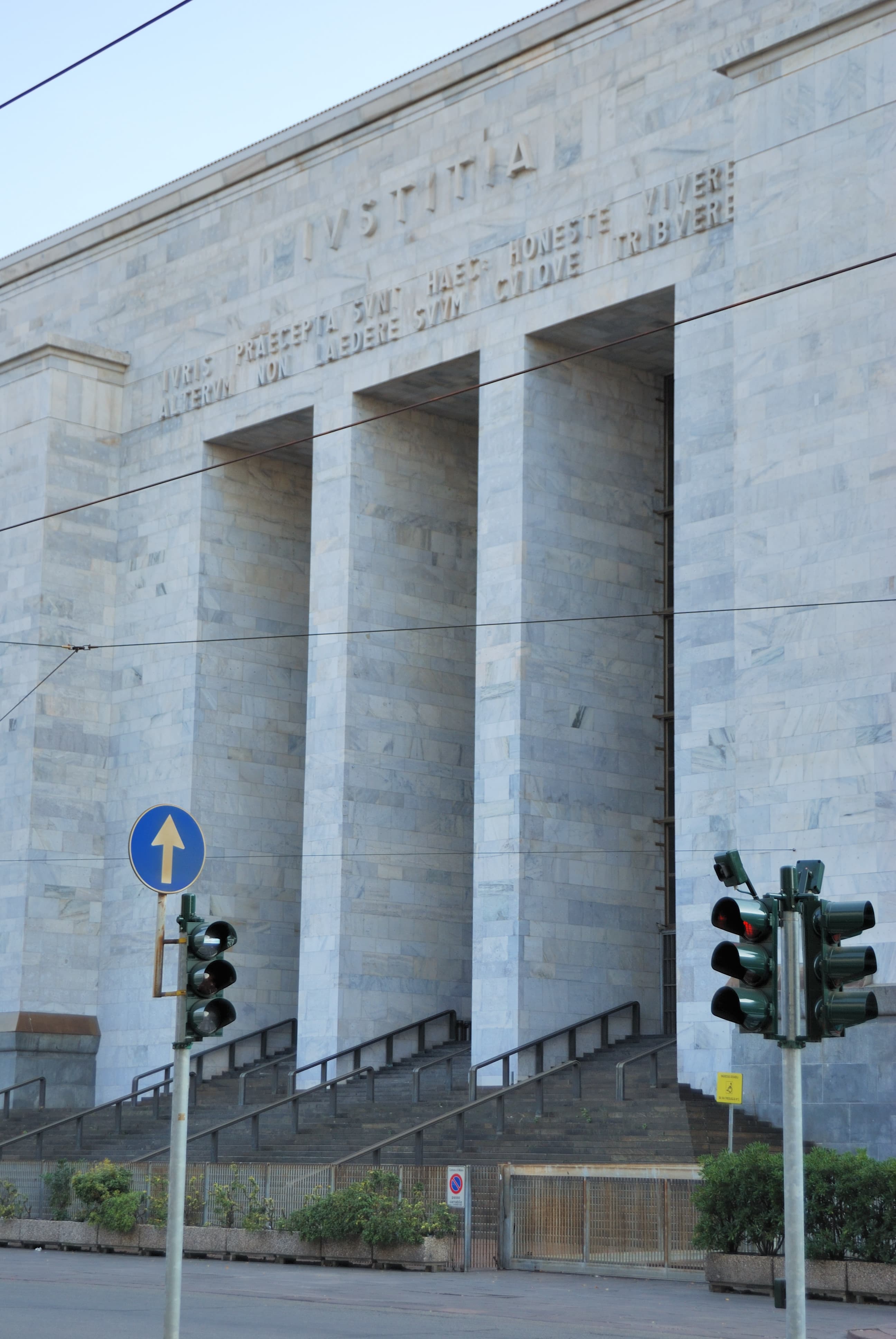 Palazzo di Giustizia di Milano - sede della Corte d'Appello civile